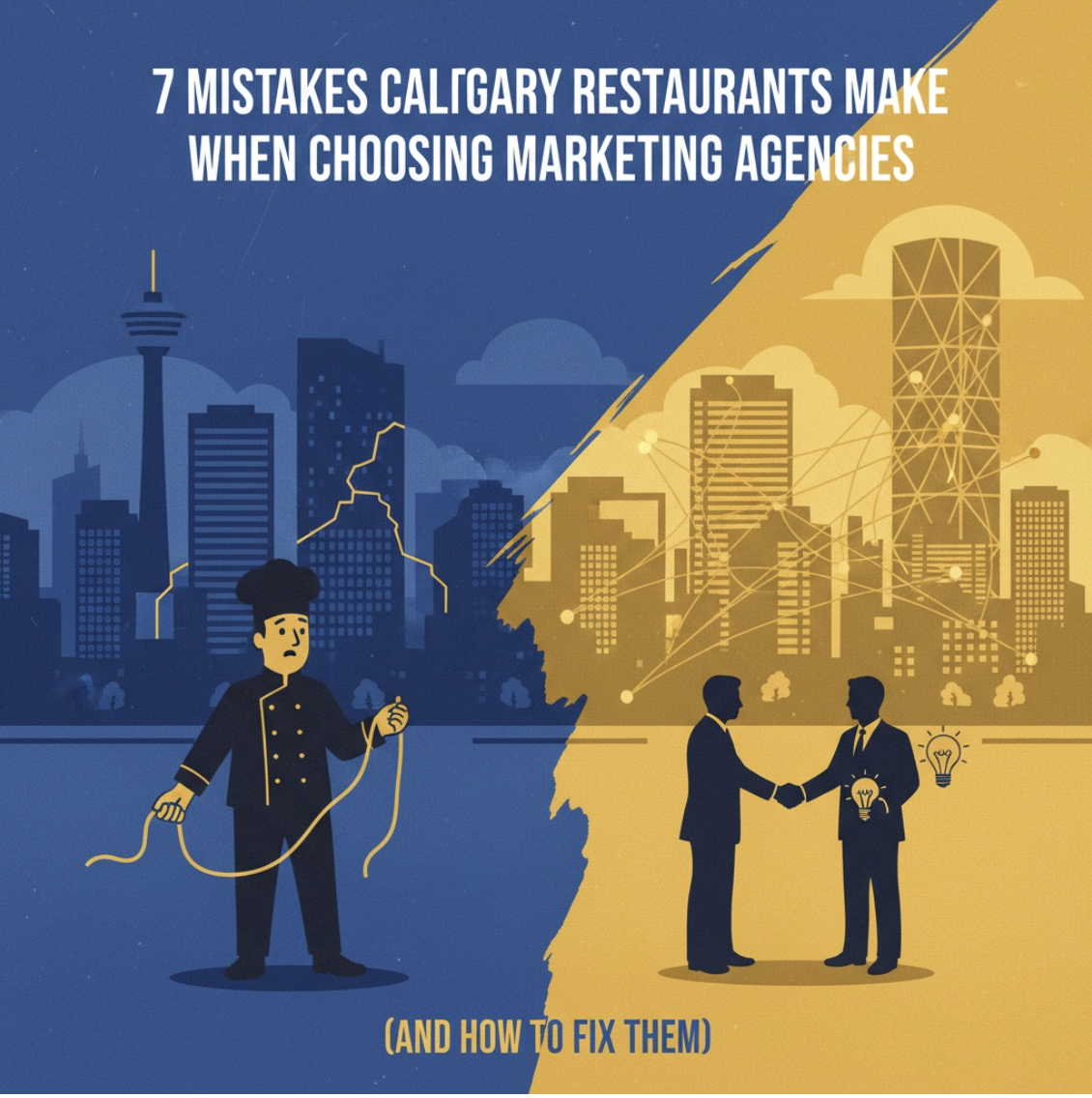 7 Mistakes Calgary Restaurants Make When Choosing Marketing Agencies (And How to Fix Them)